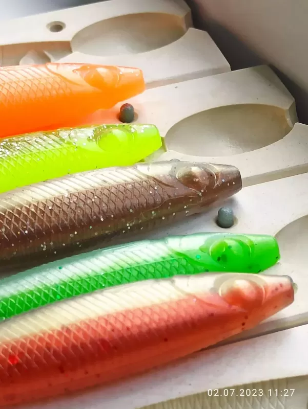 Fox Rage Slick Shad 133