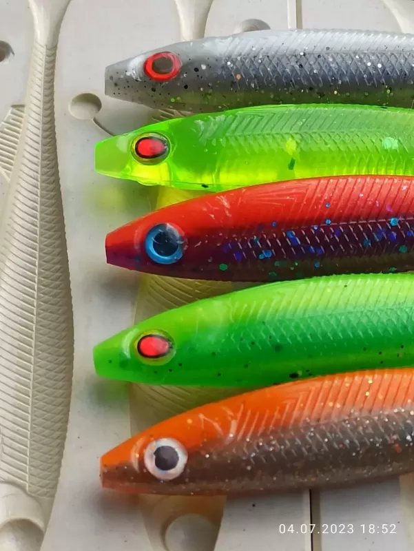 Fox Rage Slick Shad 112