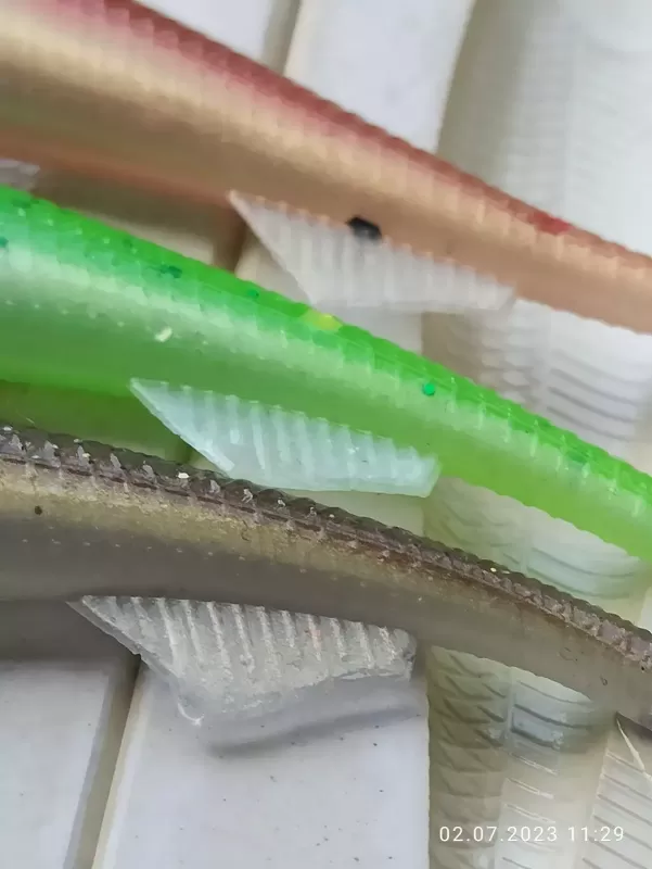 Fox Rage Slick Shad 133