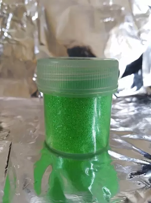 Блискітка зелена UV 0,2 мм