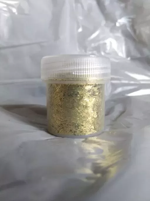 Блискітка золоті смужки